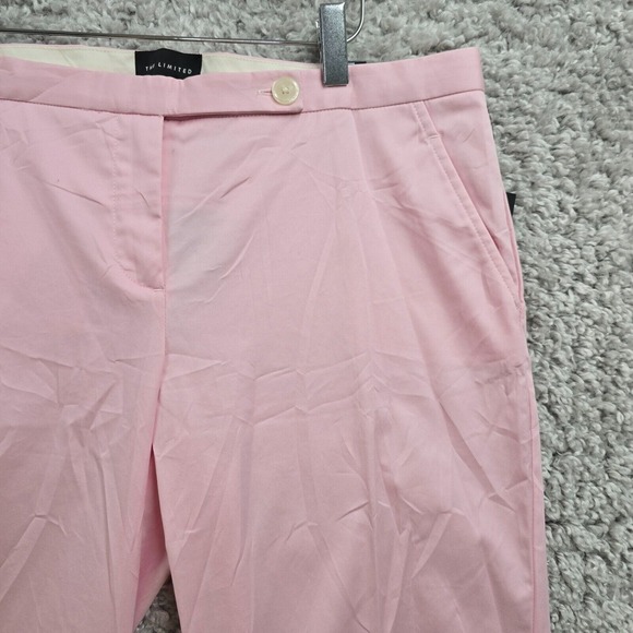The Limited Pants Womens 10L Pink Drew Fit‎ Flared Leg Lightweight Office Boho - Picture 3 of 13
